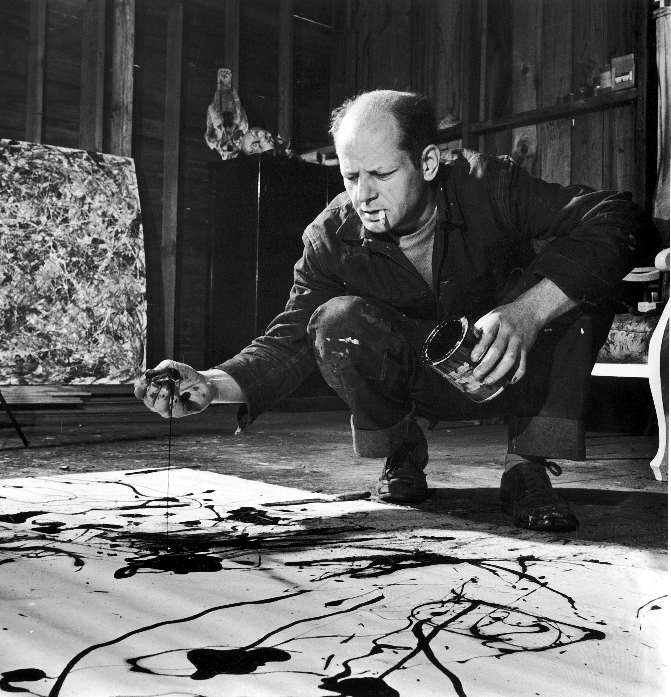 Jackson Pollock Style